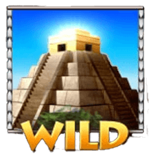 Azteca สัญลักษณ์ Wild วิหาร