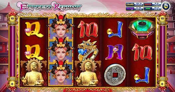สัญลักษณ์ที่พบเห็นในเกม ทดลองเล่น Empress Regnant 