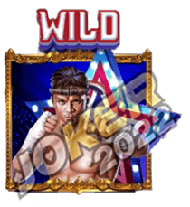สัญลักษณ์ Wild ของเกม Ong Bak จาก Joker2022