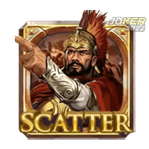 เกมสล็อต Ancient Rome สัญลักษณ์ Scatter จากทาง Joker 2022