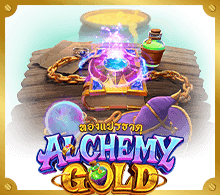 Cover ทดลองเล่นสล็อต Alchemy Gold